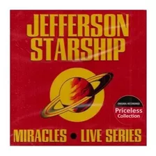 Jefferson Starship Cd Miracles Live Serie Lacrado Iimportado