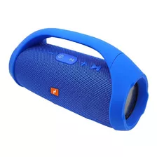 Parlante Noga Ng-bt672 Azul Con Bluetooth Waterproof