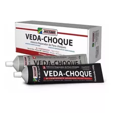 Veda Choque 290g Maxi Rubber- Cola Parachoque Solda Plástica