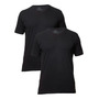 Kit Com 2 Camisetas Masculina Crew-neck Calvin Klein Preto Liso G Lisa