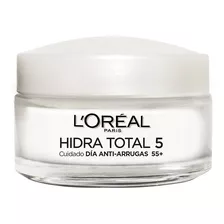 Crema Facial Antiarrugas +55 Loréal Paris Hidra-total X 50ml Tipo De Piel Todo Tipo De Piel