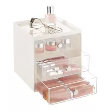 Mdesign Cubo Organizador De Maquillaje Con 3 Cajones Para To