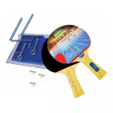 Kit Tênis De Mesa Shark Ping Pong Klopf 5031 Luxo Original