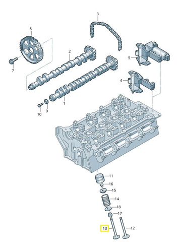 Valvula Escape Audi A4 1996-2006, A6 1995-2006 1.8 2.8 Foto 4