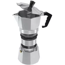 Cafeteira Italiana Manual Alumínio 9 Xícaras Café Expresso Cor Inox N/a