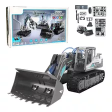 Kit Robótica Tractor 3en1 Juguete Didáctico Ingeniería 168pz