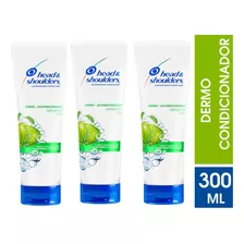 Kit 3 Condic. Head & Shoulders Maça Verde Antic. S/parabenos