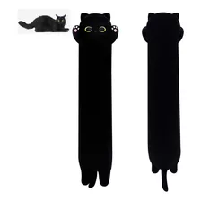 Peluche De Gato Negro Para Abrazar Juguete De Almohada De A