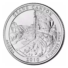 Eua - 25 Cents 2010 Grand Canyon- Arizona Letra P -fc