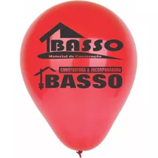 Balões N9 Personalizados Logomarca E Aniversário 450 Bexigas