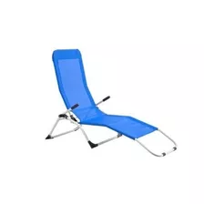 Reposera Plegable Oscilante Relax Jardin Patio Premium