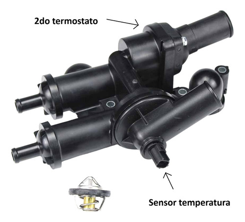 Af Toma Agua Con Termostato Dodge Avenger 2.4 2008-2017 Foto 2