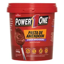 Pasta De Amendoim Brigadeiro Proteico Power 1 One Pote 500g