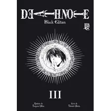 Death Note - Black Edition - Vol. 3, De Ohba, Tsugumi. Japorama Editora E Comunicação Ltda, Capa Mole Em Português, 2022