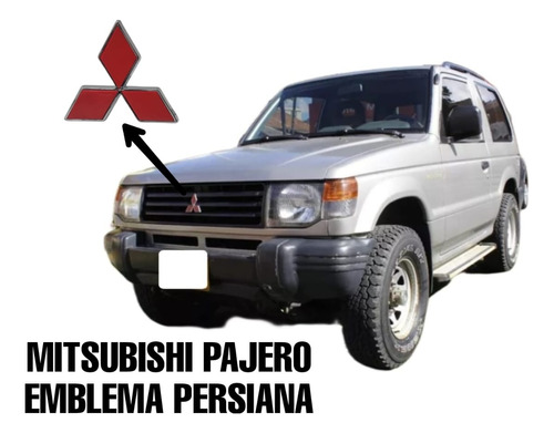 Mitsubishi Montero Pajero Hard Top Emblema Persiana Foto 2
