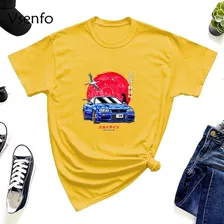 Camiseta Con Estampado Gráfico Nissan Skyline Gtr R34