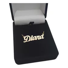 Dije Nombre Personalizado Oro Macizo 10k 