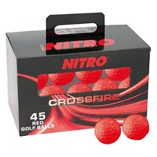 Paquete De 45 Bolas Crossfire Color Rojo