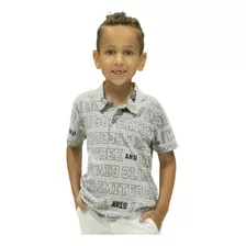 Camisa Polo Infantil Menino Rovitex