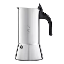 Cafetera Bialetti Venus 4 Cups Manual Acero Inoxidable Italiana