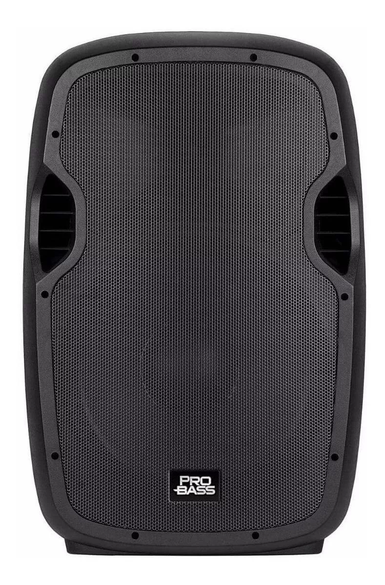 Parlante Pro Bass Elevate 115 Con Bluetooth Negra 110v/220v 