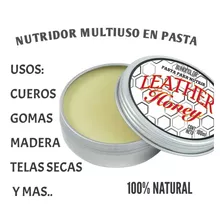 Cera Pura Cueros X 100ml + Aplicador 100% Natural