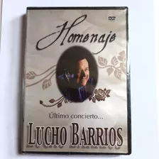 Dvd Lucho Barrios Homenaje Último Concierto Sellado