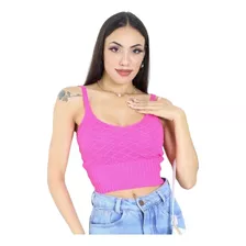 Blusa Tricot Feminina Básica