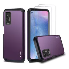 Funda Para Moto G Stylus 2021 - Violeta + Vidrios