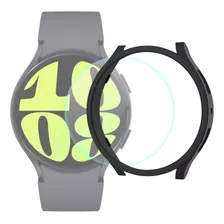 Capa Case + Pelicula Para Galaxy Watch6 44mm Sm-r940 Sm-r945