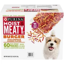 Purina Moist & Meaty Alimento Perro Hamburguesa Importado 