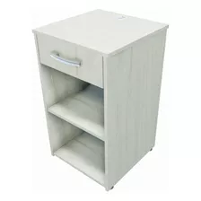 Mesa De Luz Con 1 Cajon 1 Estante Nórdica Mdp - Connect