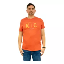 Playera Cuello Redondo Casual Básica Kenneth Cole De Hombre