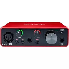 Focusrite Scarlett Solo Usb Audio Interface (gen 3) 