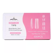 Tips Paris Night Soft Gel Cajax500u - Press On Nails