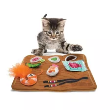 Kong Pull A Partz Sushi Juguete Perfecto Para Tu Gato 5 En 1