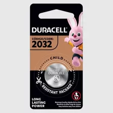 Pilha Alcalina Duracell Moeda Cr 2032