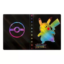 Álbum De Cartas Pokémon 240 Uds Carpeta Pikachu Holografica