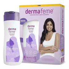 Kit Sabonete Íntimo Dermafeme Lavanda 2 Frascos 200ml Cimed