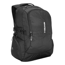 Mochila Porta Laptop Titan Usb Negra Head