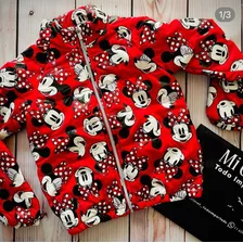 Campera De Abrigo Para Niña Disney 