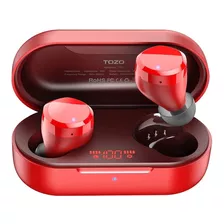 Audifonos Tozo T12 Rojos Bluetooth Ipx8 Envio Inmediato
