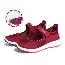 Zapatos Casuales Para Caminar De Tenis De Malla Para Damas