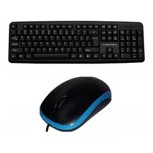 Kit Teclado E Mouse Chinamate Cm11b Usb Padrão Abnt