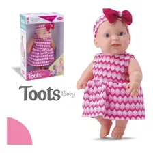 Boneca Toots Baby Bambola Original Roupa Rosa