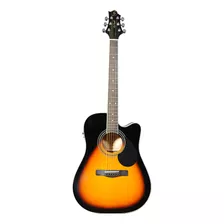 Greg Bennett Guitarra Electroacústica Gd-100sce Sunburst