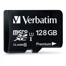 Memoria Microsd Xc 128gb Micro Sd Xc Verbatim Clase 10 U1