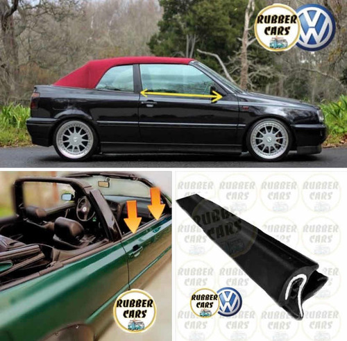 Kit Botaguas Exterior Vw Cabriolet 3.5 Foto 2