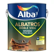 Albatros Barniz Doble Vida Exterior Triple Filtro Solar X 4 Lts