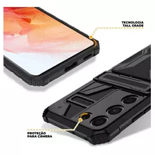 Capinha Case Samsung Galaxy - Capa Snap Guardian - Gshield Cor Preto - Galaxy S21 Fe